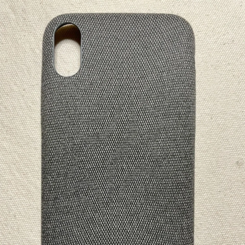 iPhone XR Gray Cloth Case